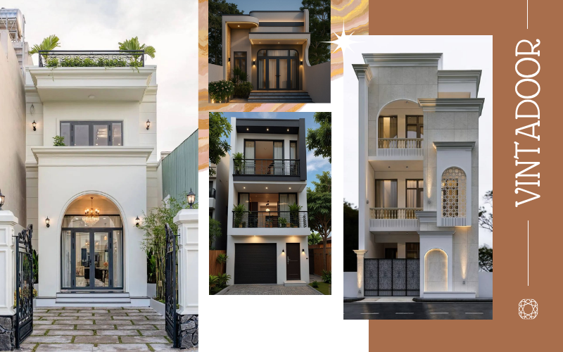 Cửa đi 4 cánh mở quay là gì? giải pháp cửa rộng – sang cho nhà hiện đại